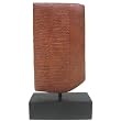 Egyptian Medical Record With Stand, 7.5"Hx4"W, TERRA COTTA