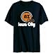 Iowa City - State US Cities Mens T-Shirt (Navy Blue, Sizes X-Small - XXX-Large)