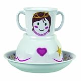 Luminarc - 4036110 - Service - Bol + Tasse + Assiette - 3 Pièces - Petit Déjeuner - Princesse Imagin Set - Mélamine