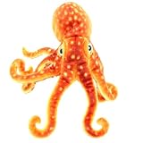WindsorTech - Soft Plush Toy Octopus Orange