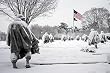 A Cold, Snowy Day at the Korean War Veterans Memorial, Washington, D.C. - Beautiful 16"x20" Photographic Print by Carol M. Highsmith