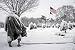 A Cold, Snowy Day at the Korean War Veterans Memorial, Washington, D.C. - Beautiful 16