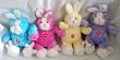 Ganz New Pastel Singing Bunnies with Bunny Slippers for Easter