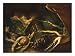Chest with Roots, Asparagus and Artichokes, Palatine Gallery, Florence Art Giclee Poster Print by Arnold Houbraken, 12x9