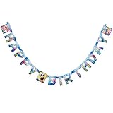 American Greetings SpongeBob SquarePants Birthday Party Banner, Party Supplies Novelty