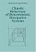 Book Chaotic Behaviour of Deterministic Dissipative Systems (Cambridge Nonlinear Science Series)