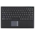 Keysonic ACK-540U+ Black Mini Keyboard with Integrated Smart Touchpad