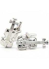 【Dandeon】袖元をクラシックにバイオリンのカフス（カフリンクス/カフスボタン）