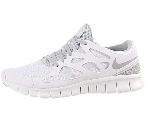 NIKE WMNS FREE RUN+ 2 WOMENS 443816-100 (8, WHITE/PURE PLATINUM/WOLF GREY) NIKE WMNS FREE RUN+ 2 WOMENS 443816-100 (8, WHITE/PURE PLATINUM/WOLF GREY)