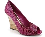 REPTILE PEEP TOE WEDGE