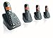 Philips CD 1554 B/38 ECT Schnurloses Telefon mit Anrufbeantworter,  4 Mobilteile, schwarz