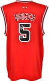 Mounted Memories Chicago Bulls Carlos Boozer Autographed Revolution 30 Replica Road Jersey