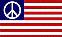 NEW 3x5 USA American Peace Flag 3ft x 5ft Large Banner