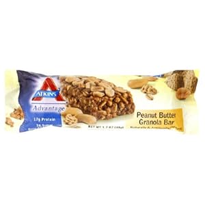 Atkins Nutritional, Advant Bar Penut Butter Green l, 1.7-Ounce (12 Pack)