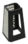 Joseph Joseph Fold Flat Space Saving Kitchen Grater, Black