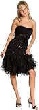 Ruffled Strapless Short Prom Dress