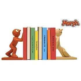 Morph and Chaz Bookends by Mustard