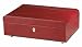Jewelry : British Black Leather Contemporary Jewelry Box with Lift out tray