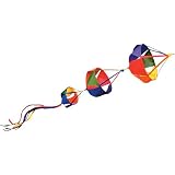 4 1/2' Triple Spinner Set and Kite Tail Rainbow