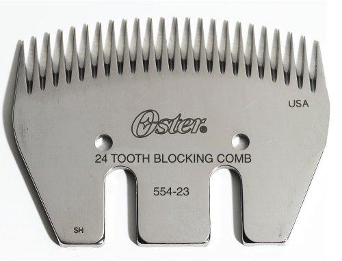 Oster Shearing Comb, 24-Tooth Texas Cattle Show Comb