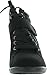 Forever Womens Peggy-51 Hot Fashion Lace Up Wedge Sneakers Casual Shoes