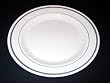 Masterpiece Premium Quality Heavyweight Plastic Plates: 25 Dinner Plates and 25 Salad Plates
