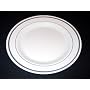 Masterpiece Premium Quality Heavyweight Plastic Plates: 25 Dinner Plates and 25 Salad Plates