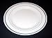 Masterpiece Premium Quality Heavyweight Plastic Plates: 25 Dinner Plates and 25 Salad Plates