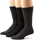 Kenneth Cole Men's Contrast Birdseye Dress-Socks