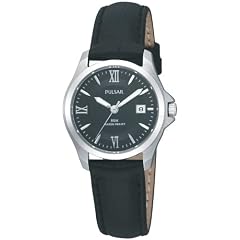 Pulsar Damen-Armbanduhr XS Analog Leder PXT765X1