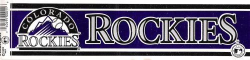 COLORADO ROCKIES MLB 1992 bumper sticker
