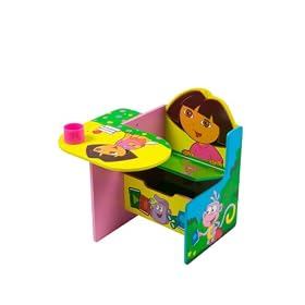 Delta Enterprise Dora Toddler Desk and Chair with Storage by Delta Enterprise