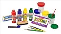 Melissa & Doug Deluxe Standing Easel & Companion Supply Set Bundle