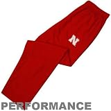 adidas - adidas Nebraska Cornhuskers Scarlet Team Logo Warmup Pants