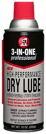 3-IN-ONE Professional Dry Lube, Aerosol Can, 10 Fluid Ounces