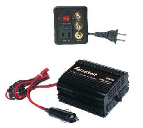 Brand New Power Acoustik Inv-3gp 300 Watt Dc-ac Car Power Inverter with Game Port to Easily Integrate Your Video Game System with Your Mobile Video System
