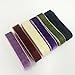 PEPPERLONELY 6 Color Set (1 Yard Each) Single Face Velvet Ribbon, 16mm (5/8 Inch)