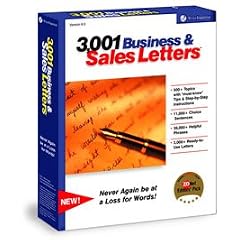 3,001 Business & Sales Letters [Import]