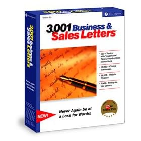 3,001 Business & Sales Letters