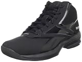 Reebok Men's Buckets VI Basketball Shoe,Black/Silver,14 M US