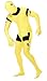 Smiffy's Men's Second Skin Suit Crash Dummy Costume