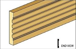 Door and Window Casing for the Dollhouse