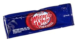 Kraft Miracle Whip, Fat Free, 7/16 Ounce Packets (Pack of 200)