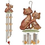 Windchime Cats Musical Extra Large Wind Chimes by Regal Gift