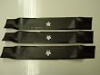 Set of 3, Replacement Blades For Blade Numbers 145708, 159705, 170698, 176084. 46" Deck, Craftsman, Poulan, Husqvarna, Wizard.