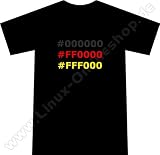 Fruit of the Loom T-Shirt - deutsche HTML Flagge