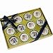 Gold Window Box of 12 Oreo Picture Cookies