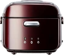MITSUBISHI  本炭釜 炭炊きIHジャー炊飯器 (5.5合炊き)漆紅 NJ-WS10A-R