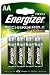 Energizer Battery Rechargeable Capacity 2450mAh 1.2V AA [Pack 4]