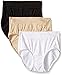 Ahh By Rhonda Shear Women's Sweet Darling Butterknit Lace Front Brief 3 Pack